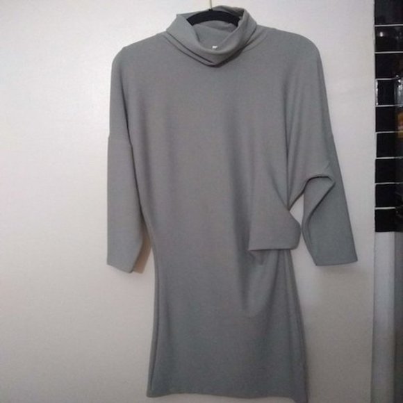 Shein Gray Slouch Sweater Dress Small LIKE NEW - Picture 1 of 3